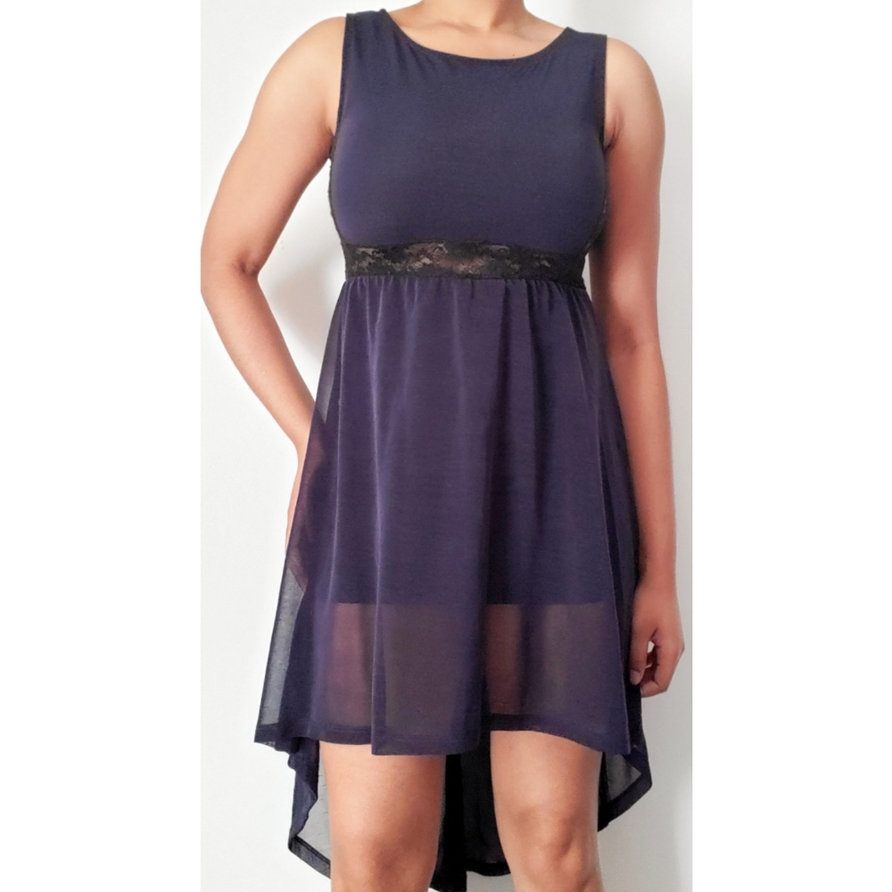Dress, Forever 21, Indigo, Size S